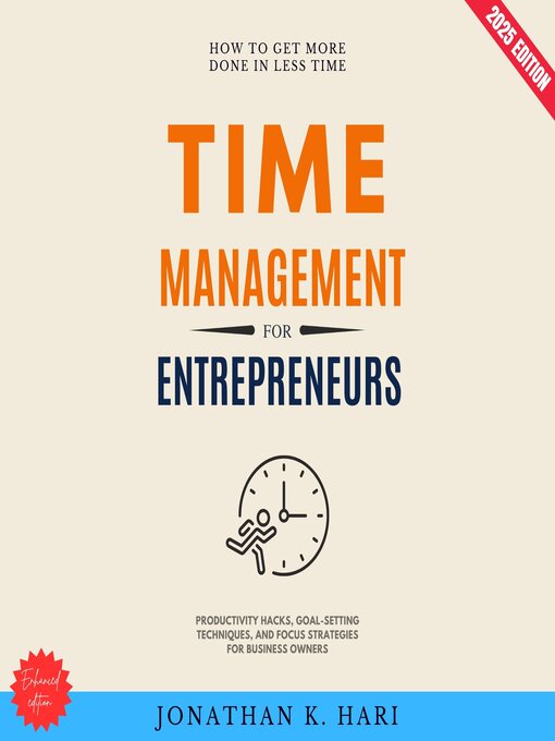 Title details for Time Management for Entrepreneurs by Jonathan K. Hari - Wait list